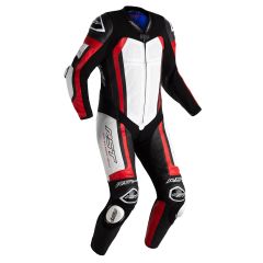 RST Pro Series Evo Airbag CE One Piece Leather Suit Black / White / Red