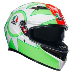 AGV K3 ECE 22.06 Rossi Mugello 2018 White / Green / Red