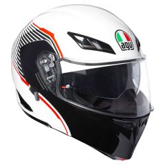 AGV Compact-ST Vermont White / Black / Red