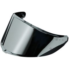 AGV GT3 Anti Scratch / Pinlock Ready Visor Iridium Silver For Sportmodular Helmets