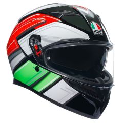 AGV K3 ECE 22.06 Wing Black / Italy White / Red