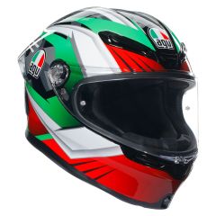 AGV K6 S Excite Italy Gloss White / Red / Green