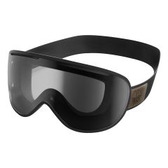 AGV Legends Goggles Black With Dark Tint Grey Lens