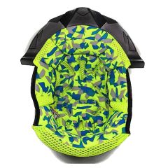 Airoh Off Road Centre Pad Camo Yellow For Twist 2.0 Helmets