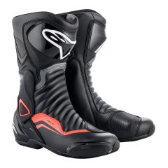 Alpinestars SMX 6 V2 Boots Black / Grey / Fluo Red