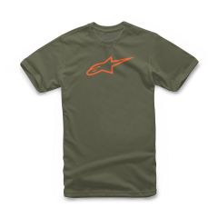 Alpinestars Ageless Classic T-Shirt Military Green / Orange