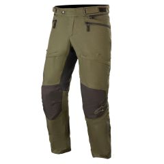 Alpinestars AST 1 V2 All Weather Waterproof Textile Trousers Forest Green / Black