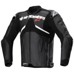 Alpinestars Atem V5 Leather Jacket Black / White