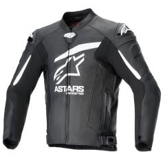 Alpinestars GP Plus R V4 Airflow Riding Leather Jacket Black / White