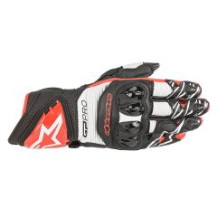Alpinestars GP Pro R3 Leather Gloves Black / White / Bright Red