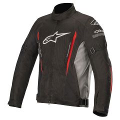 Alpinestars Gunner V2 Waterproof Textile Jacket Black / Grey / Red