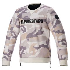 Alpinestars Legit Crew Protective Sweatshirt Camo Light Grey / Sand