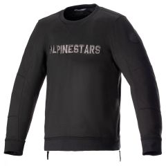 Alpinestars Legit Crew Protective Sweatshirt Black / Cool Grey