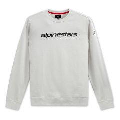 Alpinestars Linear Crew Fleece Sweatshirt Silver / Black