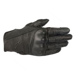 Alpinestars Mustang V2 Leather Gloves Black / Black