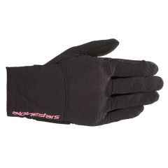 Alpinestars Stella Reef Ladies Textile Gloves Black / Fuchsia