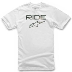 Alpinestars Ride 2.0 Camo Printed T-Shirt White