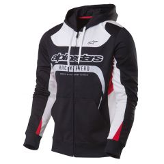 Alpinestars Session Zip Front Casual Hoodie Black / White