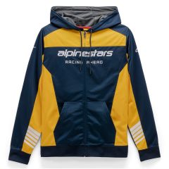 Alpinestars Sessions 2 Full Zip Casual Hoodie Navy / Gold