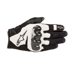 Alpinestars SMX-1 Air V2 Leather Gloves Black / White