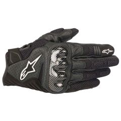 Alpinestars SMX-1 Air V2 Leather Gloves Black