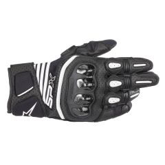 Alpinestars SPX Air Carbon V2 Summer Leather Gloves Black