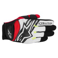 Alpinestars Spartan Riding Mesh Textile Gloves Black / White / Red
