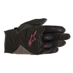 Alpinestars Stella Shore Ladies Textile Gloves Black / Fuchsia