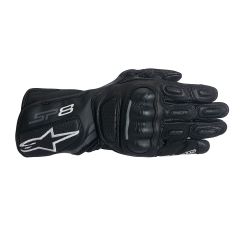 Alpinestars Stella SP-8 V2 Leather Gloves Black / Dark Grey