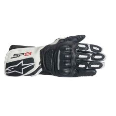 Alpinestars Stella SP8 V2 Ladies Leather Gloves Black / White