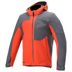Alpinestars Stratos V2 Techshell Drystar Textile Jacket Asphalt / Bright Red