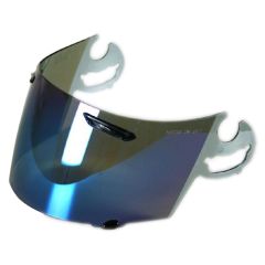 Arai SAI Type Mirrored Visor Blue For Chaser V / Axces 2 Helmets