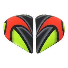 Arai SAJ Holder Grey / Red / Green For Edwards Tribute Helmet
