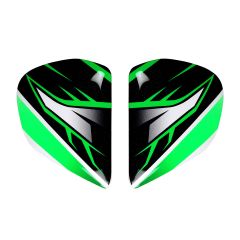 Arai VAS V Holder Set Ghost Green / Black For RX 7V Helmets