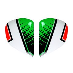 Arai VAS V Holder Set Giugliano White / Green For RX 7V Helmets