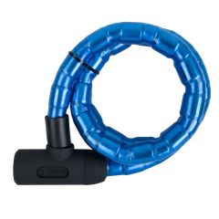 Oxford Motorcycle Barrier Armoured Cable Lock Blue - 1.4m x 25mm