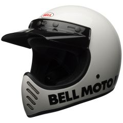 Bell Moto 3 Classic White