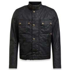 Belstaff Brooklands 2.0 Waxed Cotton Jacket Black