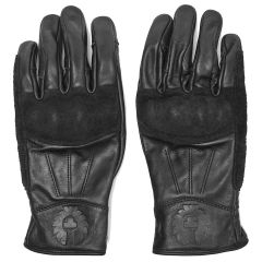 Belstaff Clinch Leather Gloves Black