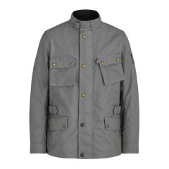 Belstaff Crosby Waxed Cotton Jacket Granite Grey