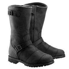 Belstaff Endurance Leather Boots Black