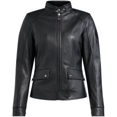 Belstaff Fairing Ladies Leather Jacket Black