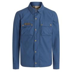 Belstaff Mansion Protective Riding Overshirt Insignia Blue