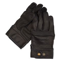 Belstaff Montgomery Summer Riding Leather Gloves Black