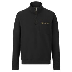 Belstaff Quarter Zip Sweatshirt Black
