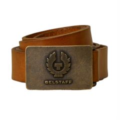 Belstaff Phoenix Leather Belt Chestnut