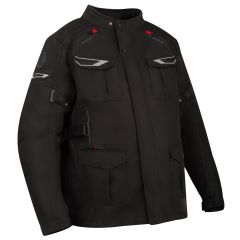 Bering Carlos King Size Textile Jacket Black