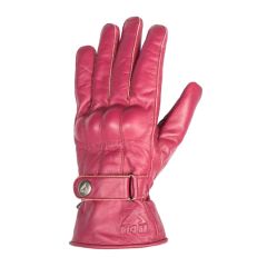 By City Elegant Ladies Leather Gloves Garnet