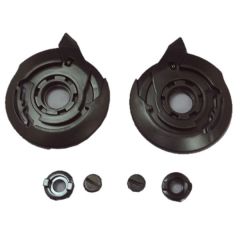 Caberg Visor Mechanism Kit Black For Droid Helmets