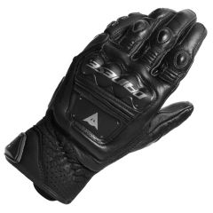 Dainese 4 Stroke 2 Leather Gloves Black / Black